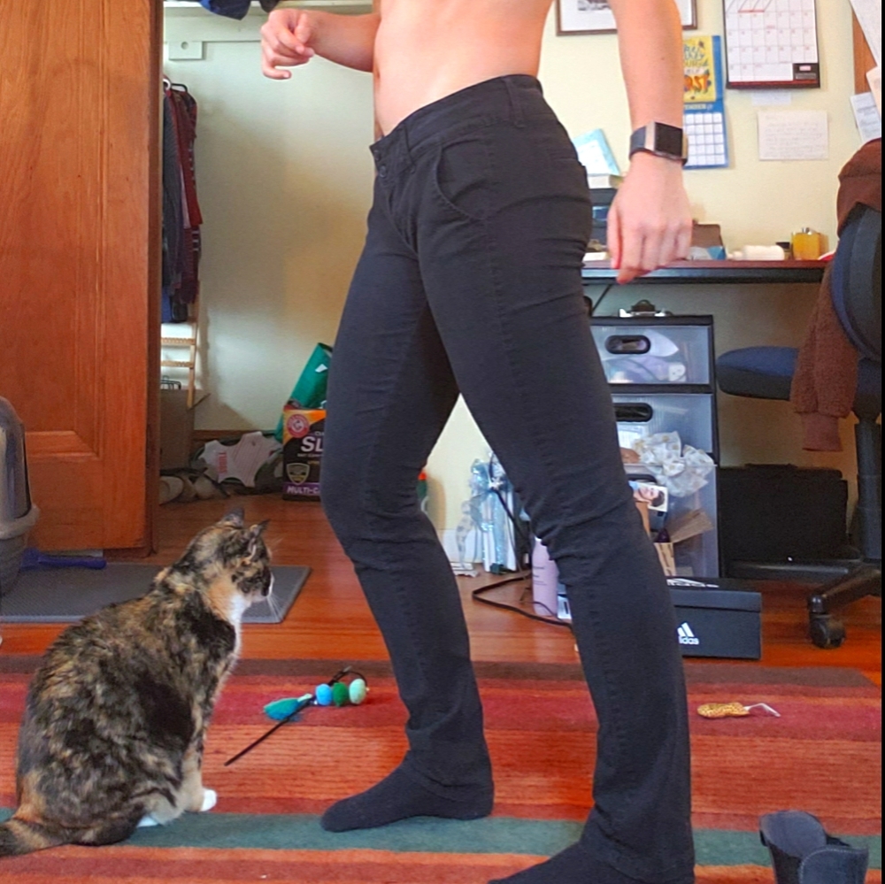 American Eagle Black Stretch Pants
